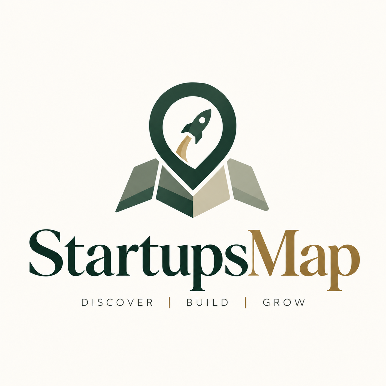 Startups Map visual